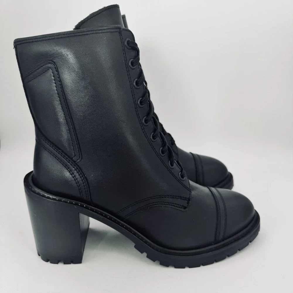 Thursday‎ Boot Co. Rebel Boots Women's Size 8.5 Black Leather